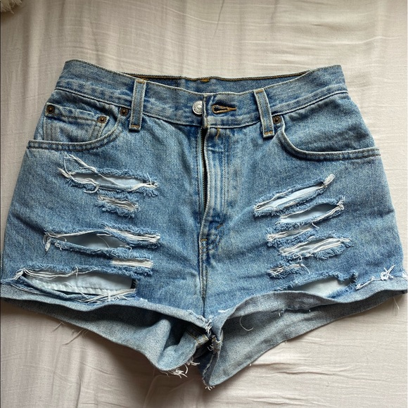 Levi 550 Jean Shorts size 25 - Picture 1 of 4